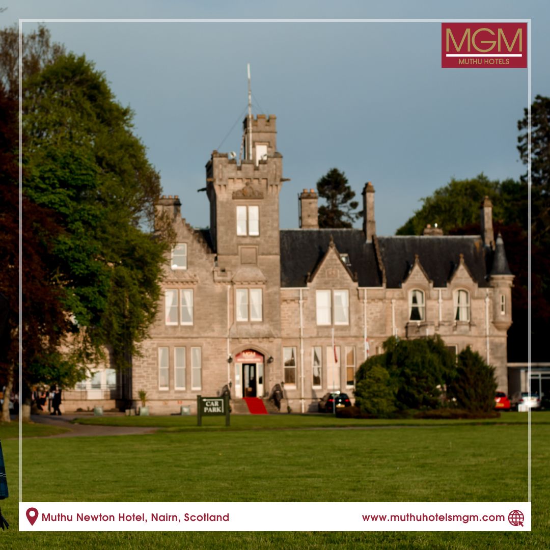 Muthu Newton Hotel was once regularly frequented by Charlie Chaplin. The Speyside whisky trail is only a short drive eastwards into the hills of Morayshire.

Visit us on muthuhotelsmgm.com
#muthuhotelsmgm #muthuhotelsuk #nairn #muthunewtonhotel #visitnairn #visitscotland