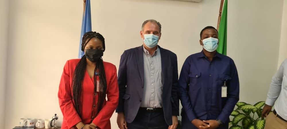 ZMilisic's tweet photo. Congrats to Careen &amp; Humphrey, two Tanzanian youth selected to attend the '@UN Youth4Climate: Driving Ambition' which is part of the Pre-#COP26 Summit taking place in Italy next week!

I wish them all the best &amp; hope they come back &amp; share the experience with their fellow youth. https://t.co/bRgfNRg7T9