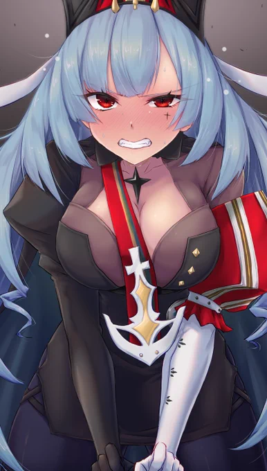 この間のキメポーズがやっぱり恥ずかしくて顔真っ赤っかのぐぬぬ顔なマルコ・ポーロさんです。
あざーっす!✨✨
#アズールレーン #AzurLane  #碧蓝航线 https://t.co/4NvZKjI1NY 