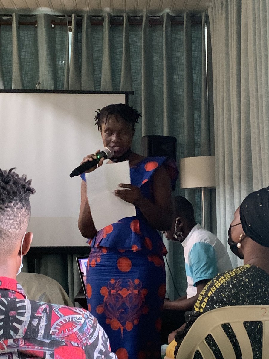 slbritish's tweet photo. Very proud of our fabulous #FreetownFilmLab participants who had the opportunity to showcase their climate change films across sand mining, biodiversity, plastics, chimps and waste to Ministers. Can you guess which film won? https://t.co/oqfZSzmRWL