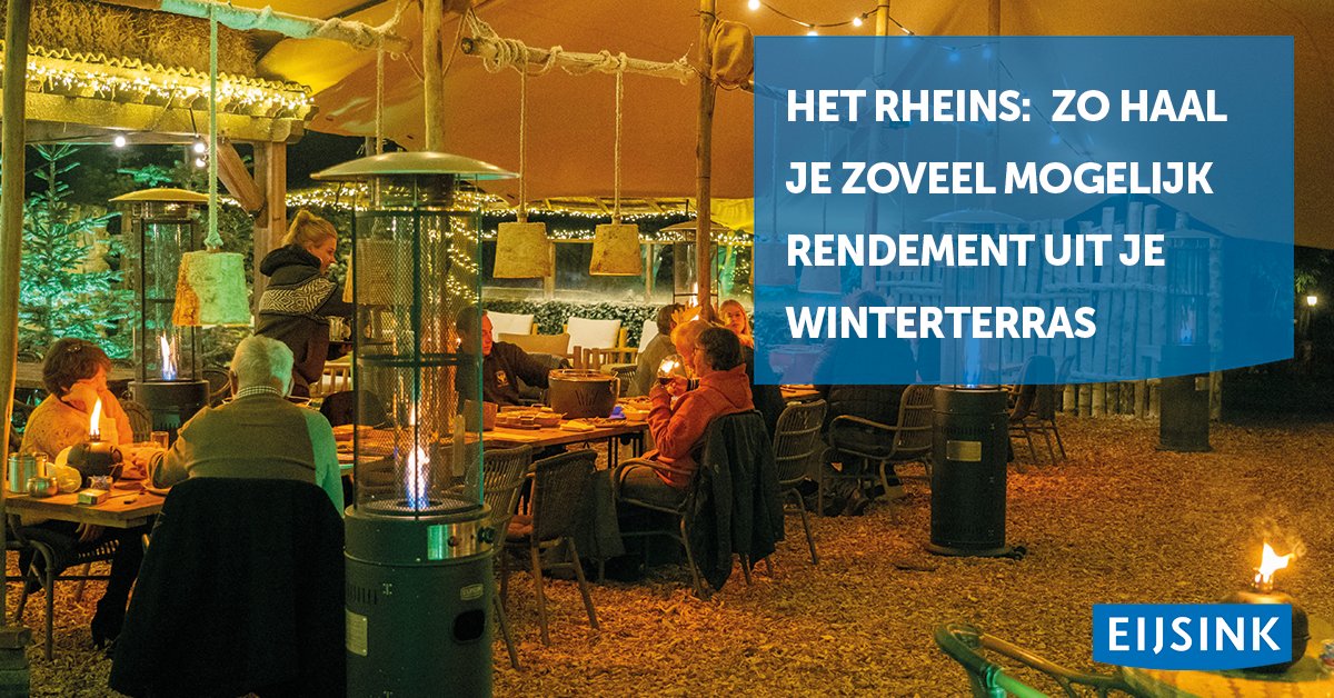 Meer omzet genereren? Volgens Rien Mol, Landgoed Het Rheins, is de behoefte aan een #winterterras gigantisch. Zijn tip aan andere ondernemers is en blijft: heb je de mogelijkheid, investeer dan in een winterterras! Lees meer 👉bit.ly/3zxUAkJ
#horeca #terrastip #winter