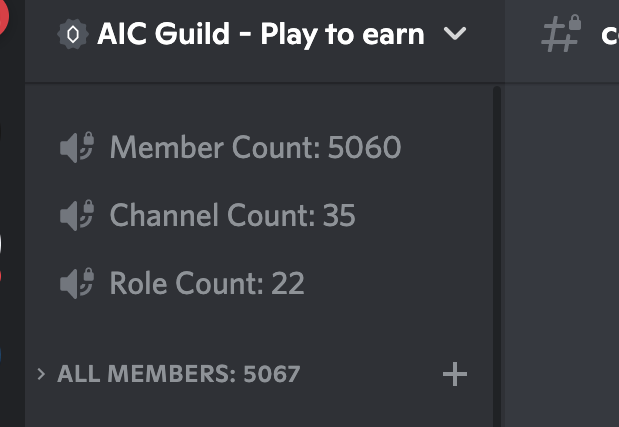 jonathanlowyt's tweet photo. Wow, 5k members in less than a month, well done AICG community ! @aic_guild 
#AxieScholarship #axieinfinityscholarship #NFTCommunity https://t.co/g312bKQozJ