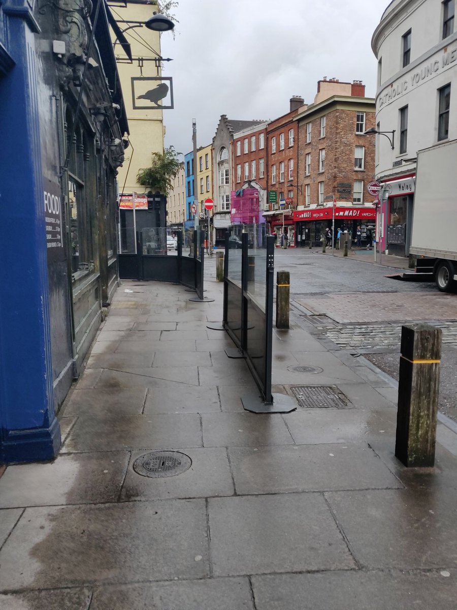 UCCDAASoc's tweet photo. Today is a day of action to highlight how streets are made inaccessible for people with disabilities! 
Go on a walk today and take some pictures of paths that are inaccessible to people in wheelchairs or with mobility aids♿👩‍🦯
#MakeWayDay21 @MakeWayDay https://t.co/62G4Ykj2pD