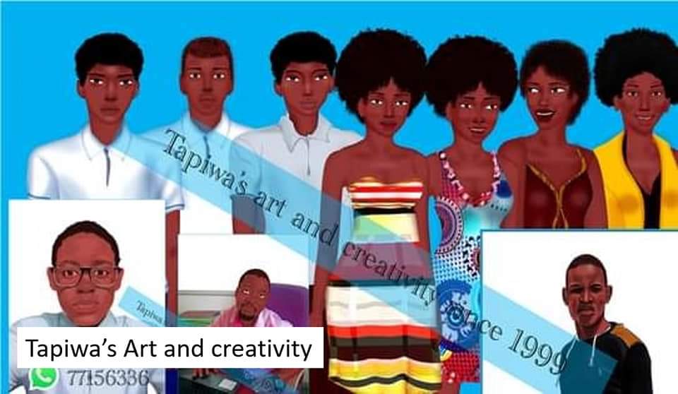 BWGovernment's tweet photo. TAPIWA SALANG
Tapiwa Salang is a fine artist residing in Rakops. The multi-talented artist does fine arts, digital graphic design as well as script writing.
#ArtistFriday
#BWcreatives
#PushaBW https://t.co/TiWltfo9gx