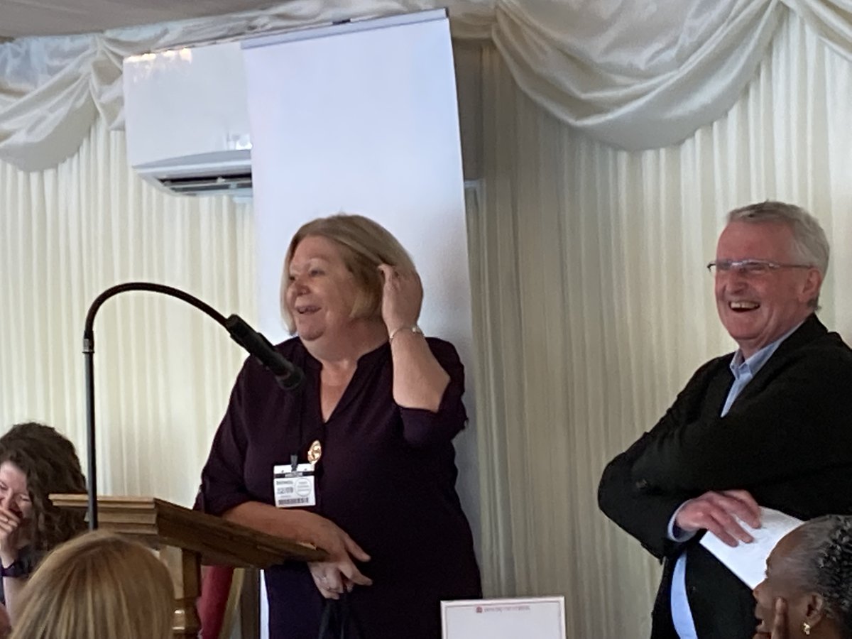londonhf's tweet image. Here's Margaret Malcolm being given an award in recognition of her six years work as Leadership and Management Course Director at the @UKHouseofLords event on Wednesday.
#housing #homelessness