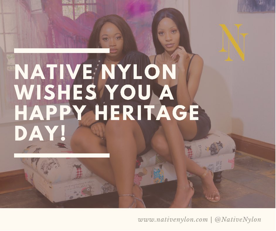 NativeNylon's tweet photo. Today we celebrate the uniqueness and diversity of our people and our country. We are honoring the strong cultural heritage each of us possess. Happy Heritage Day to you! 🇿🇦🎉 https://t.co/T33Fn4hJ1c