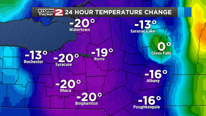 TheRealeDeal's tweet photo. Start off this morning with temperatures 15 to 20 degrees cooler than 24 hours ago! #welcometofall #cnywx https://t.co/tfmARUIBrF