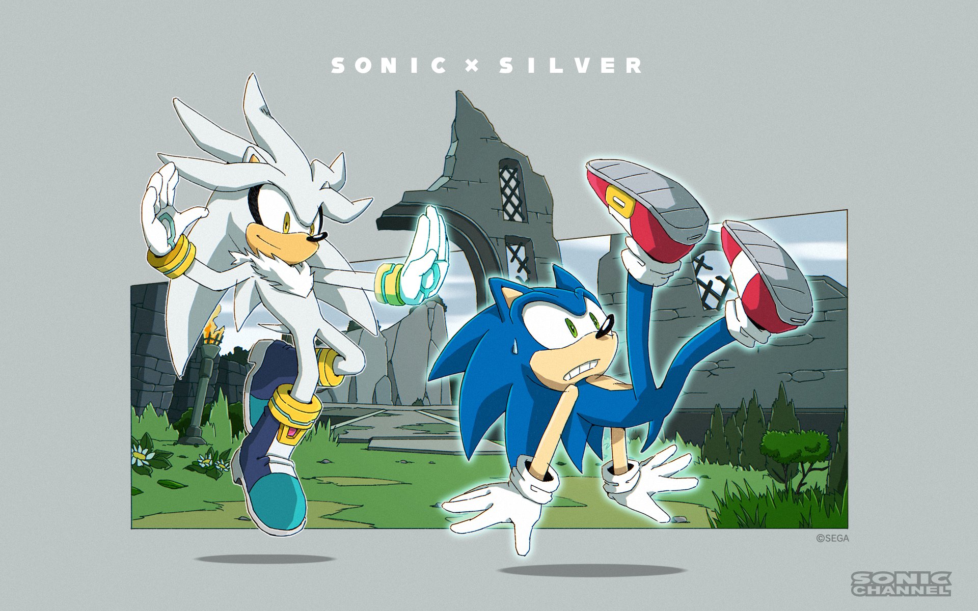 Sonic and Tails Photo: Sonic the Hedgehog  Sonic, Sonic the hedgehog,  Silver the hedgehog