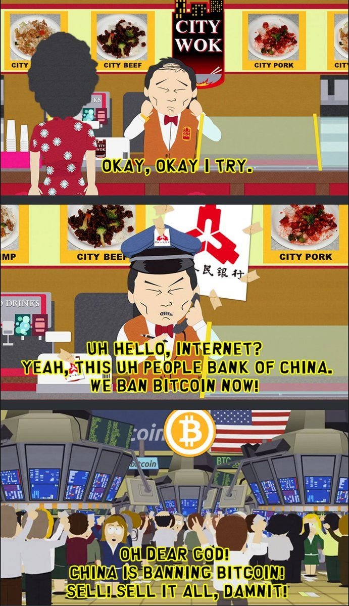 CryptoFR's tweet photo. "Breaking: China Ban Bitcoin" 👉 BTC -2000$ 📉

Etonnant que ce grand classique marche encore 👀 https://t.co/f2i6Jhb6D8