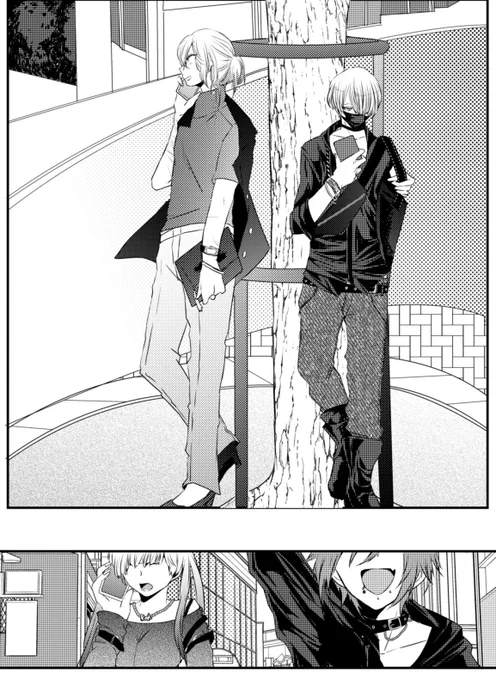 #創作百合
マロりと能登ゆあを同じ場所に待ち合わせしてみた🥰

※ダブルデートという訳じゃないです 