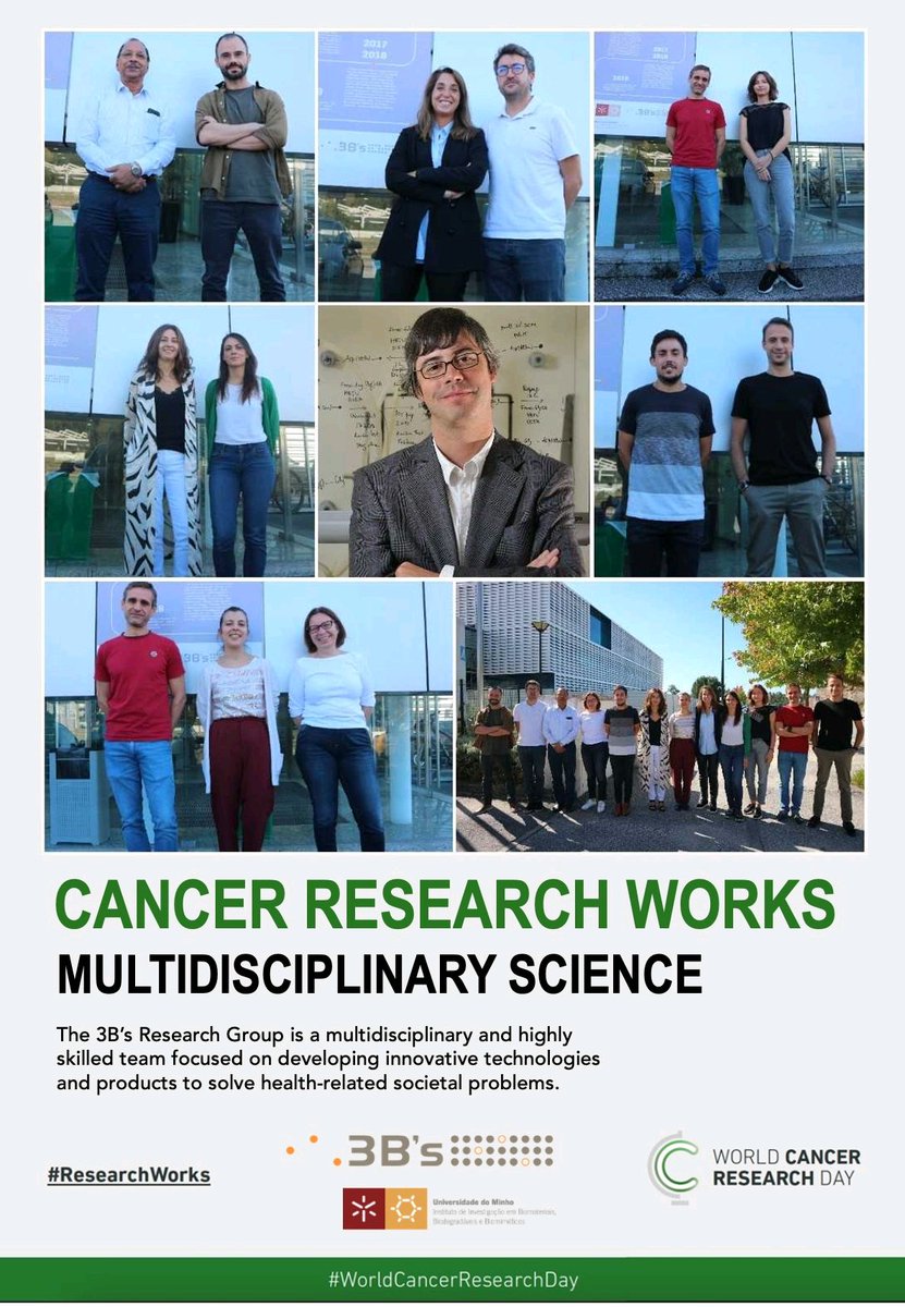 FoReCaST project (@projectforecast) on Twitter photo Today we celebrate the #WorldCancerResearchDay. At <a href="/3bsuminho/">3B's Research Group</a> and <a href="/ProjectForecast/">FoReCaST project</a> we are committed to cancer research through multidisciplinary science. Today we celebrate the #WorldCancerResearchDay. At <a href="/3bsuminho/">3B's Research Group</a> and <a href="/ProjectForecast/">FoReCaST project</a> we are committed to cancer research through multidisciplinary science.