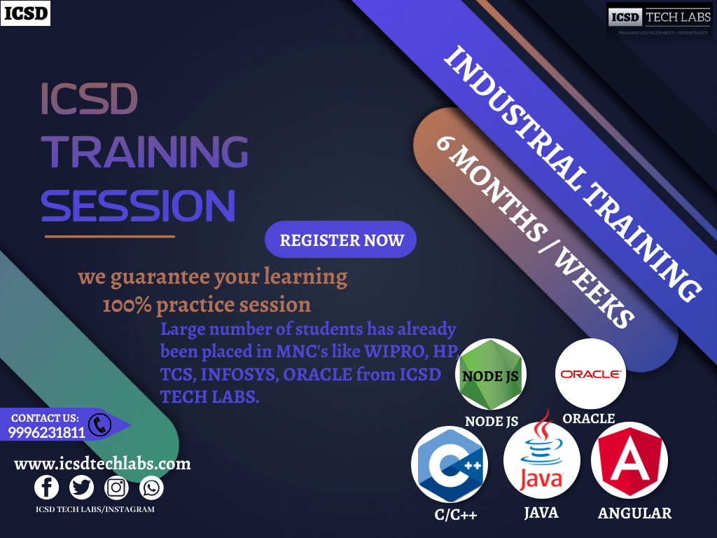 icsdtechlabs's tweet image. Now, Full stack development training in panipat With a full stack web development course, you can gain expertise in multiple technologies and also learn how they work in sync with each other #icsdtechlabs #happythoughts #btech #mcatraining #angular #csc #jobshiring #Java #oracle