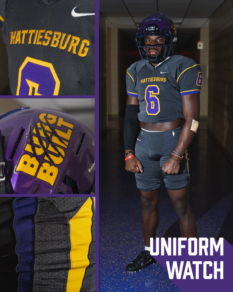 hattiesports's tweet photo. 👀UNIFORM WATCH👀

Your Tigers are wearing all grey tonight as they take on Natchez for homecoming!

#burgbuilt | #6 Kamron Norwood https://t.co/TURPy8dkac