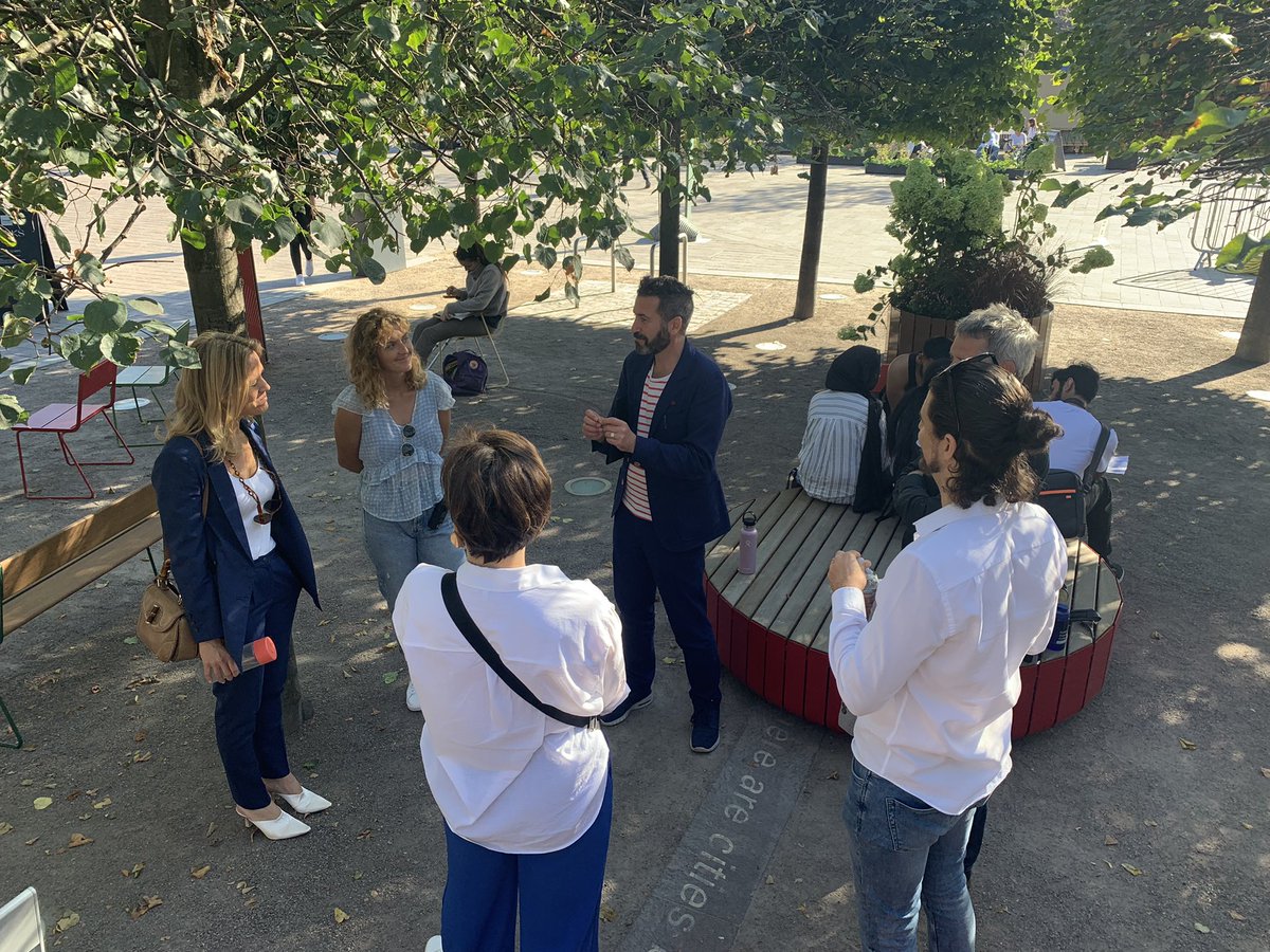 QuietMark's tweet image. Quiet Mark CEO, Poppy Szkiler on the Planted - Toxic Cities panel with Kerem Asfuroglu (#DarkSource), Georgia Elliot Smith (#Element4) and Trewin Restorick (@hubbubUK), with host, @Oliver_Heath