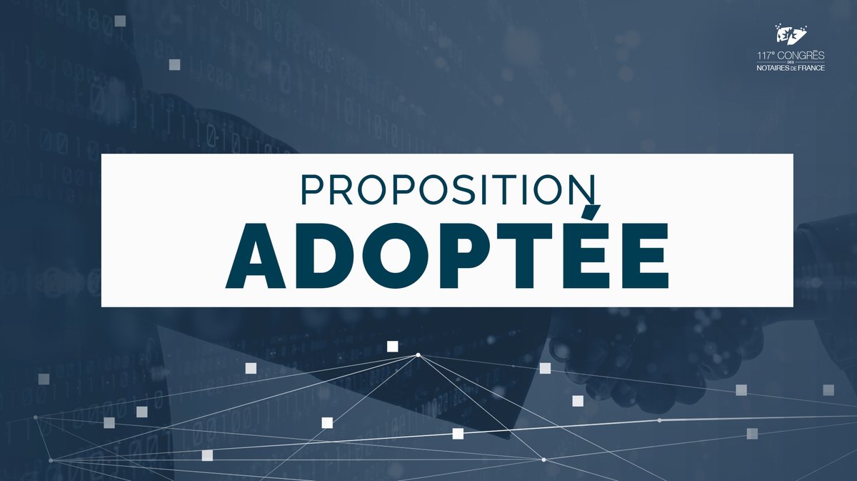 Association Congrès des Notaires de France tweet media