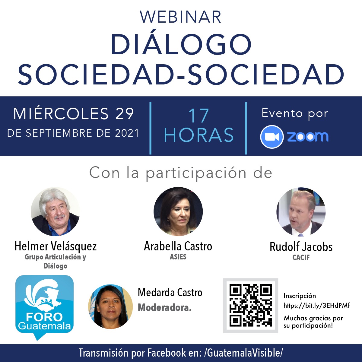 ASIES_GT's tweet photo. MAÑANA: Diálogo Sociedad-Sociedad 👥
@foro_gt abre un primer espacio de varios intercambios sobre el futuro del diálogo sociedad-sociedad en el país.
📆Miércoles 29 de septiembre
🕔17 Horas
Regístrate en: https://t.co/osEZ7LM9r1
#ForoGT
#20AñosForoGT https://t.co/6Mec2hgzNE