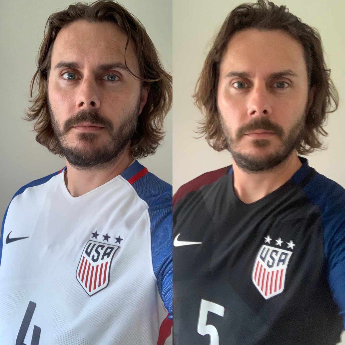 nicksindt's tweet photo. It was a USWNT #FittedFridays for the 8 days surrounding the @USWNT friendlies vs. Paraguay.
#KitsAtHome #HomeShirts @homeshirts1 @WFHomeKit @ShirtsIsolation @FittedGoals https://t.co/nqbR9IHGr9