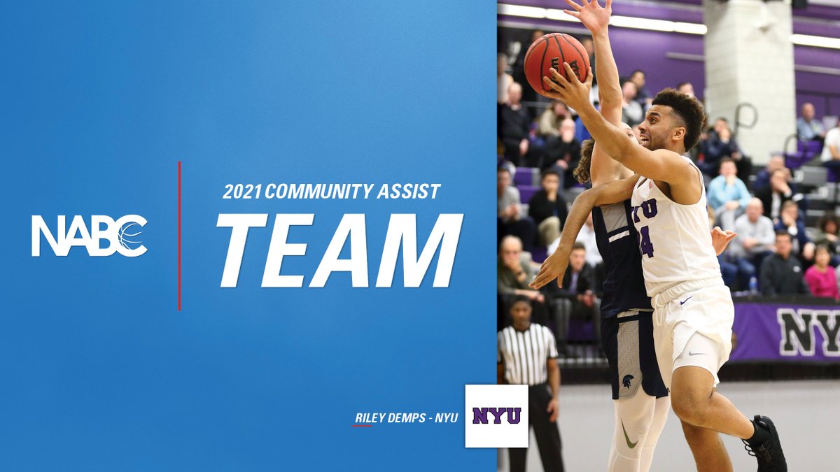 NABC Community Assist Team Spotlight

Riley Demps of <a href="/nyumenshoops/">NYU Men’s Basketball</a> held a run-a-thon to raise money for Campaign Zero, an organization aiming to help reduce police violence.