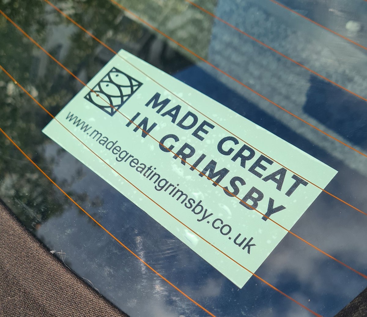 We've got a load of these stickers & other bits to give away at the @EastMarshUnited and partners event in Grant Thorold Park tomorrow. Come & talk to the team about the park & their plans. Visit the #madegreatingrimsby website for other merch @SimonDwyer1 #pride #wearetown