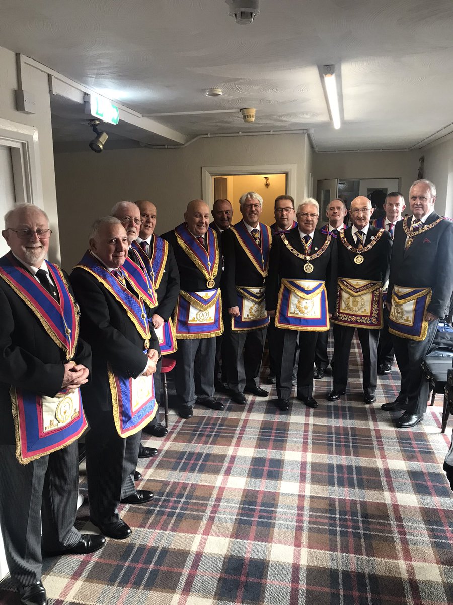 davidcpurdie's tweet photo. PGM RWBro Peter Balsom and Provincial Officers assemble for the the Installation of Sanctuary Lodge being brought out of abeyance to become the new golf lodge to be named St Andrew’s Golf Lodge of Mark Master Masons @markpgmdevon1 @MMMDevonshire @MMMDevonshire @MarkMasonsHall https://t.co/6hvdIrPTHq