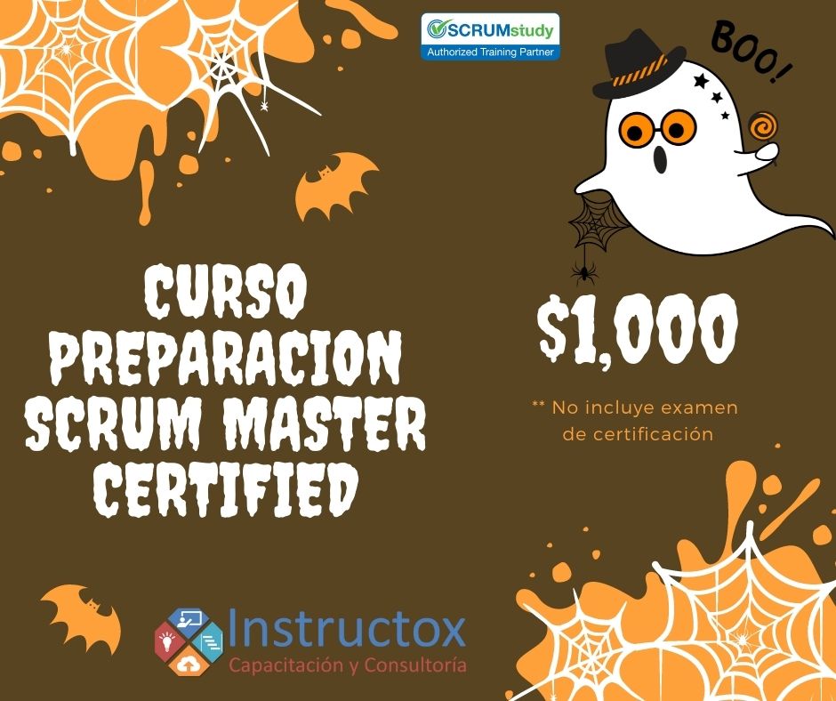 instructox's tweet photo. Curso de preparación Scrum Master Certified.
Del 4 al 7 y del 11 al 14 de Octubre 2021 7:30 a 10 p.m.
Aprovecha nuestra super promoción,únicamente $1,000 (no incluye acceso a examen de certificación)
🌐Sitio Web: https://t.co/zNYnhWBZoT
#SCRUMstudy #Scrumcertification #instructox https://t.co/ktRvT2xYPx