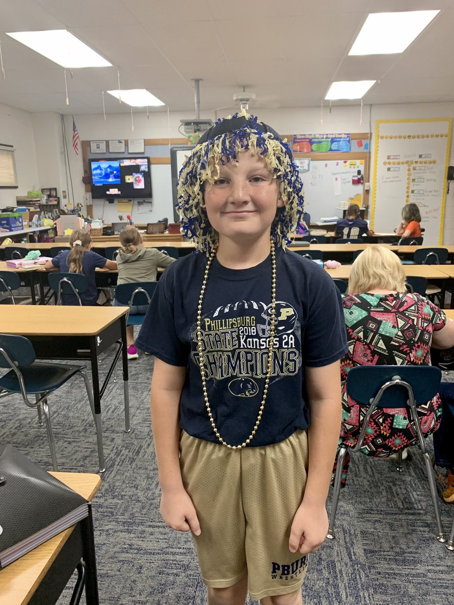 roxbartels's tweet photo. I found our #1 Panther fan! https://t.co/th5WWLqV6O