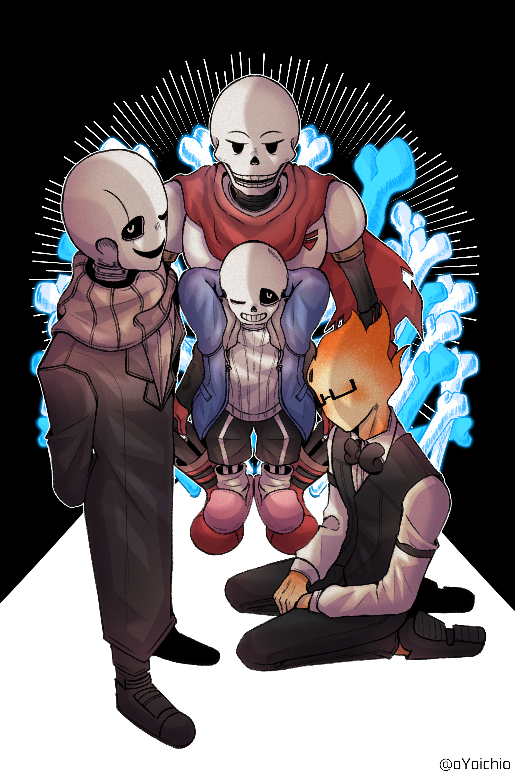 Yōichi ✨commision open on X: Sans 🦴 A lot of Sans #UndertaleAu