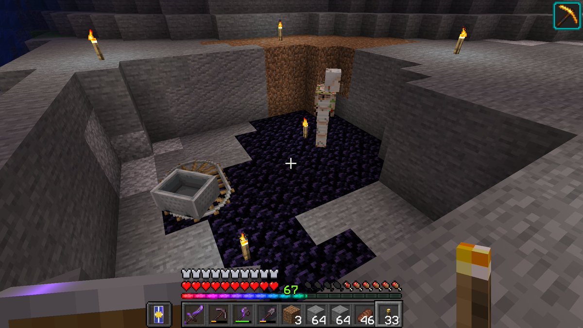 TarabornMC's tweet photo. RIP heckin chonk. you were a good pet while you lasted. 

#Minecraft #minecraftproblems https://t.co/voYwnFuCZa