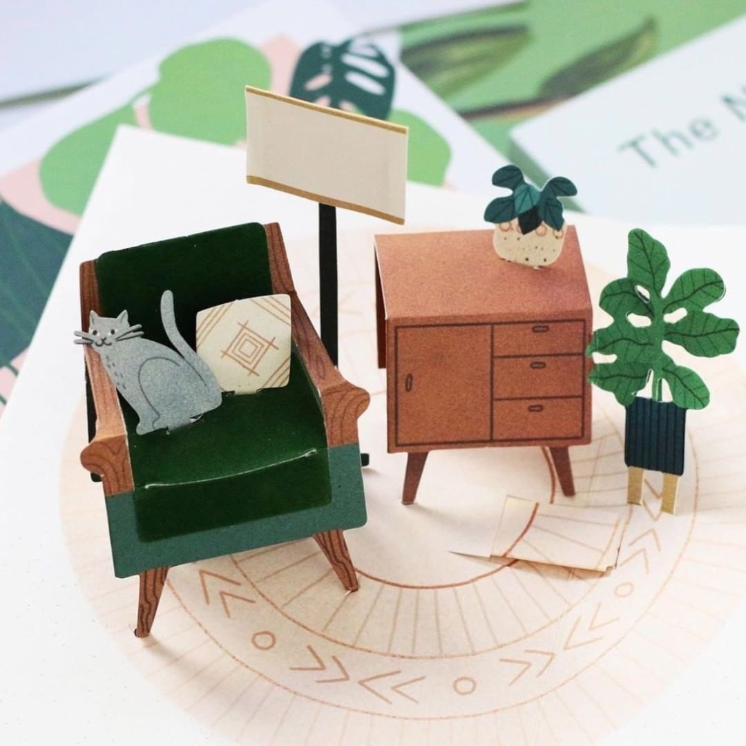 We’re feeling all these cozy vibes from <a href="/ClareLPOwen/">Clare Louise Owen</a> in this 3D greeting card for Up With Paper
#stationary #greetingcard #illustration #illustrator #i2iart
i2iart.com/clare-owen