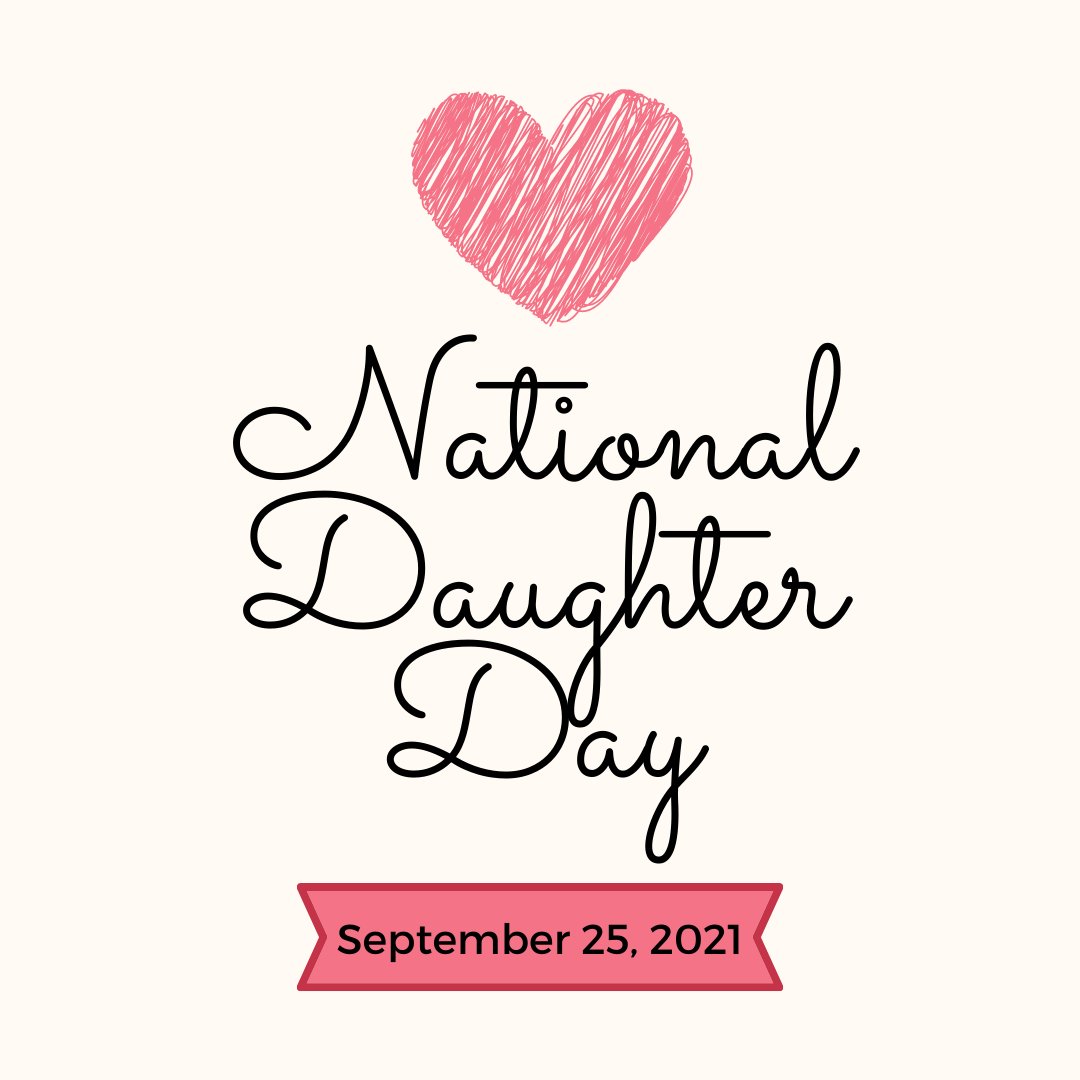 When is National Daughters Day?  