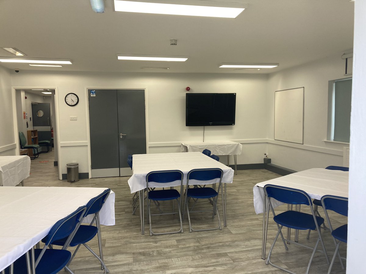 KbroComCentre's tweet photo. Our rooms are available for team meetings. This set up is for an away day for a local company this coming Monday https://t.co/XblRXnz62X