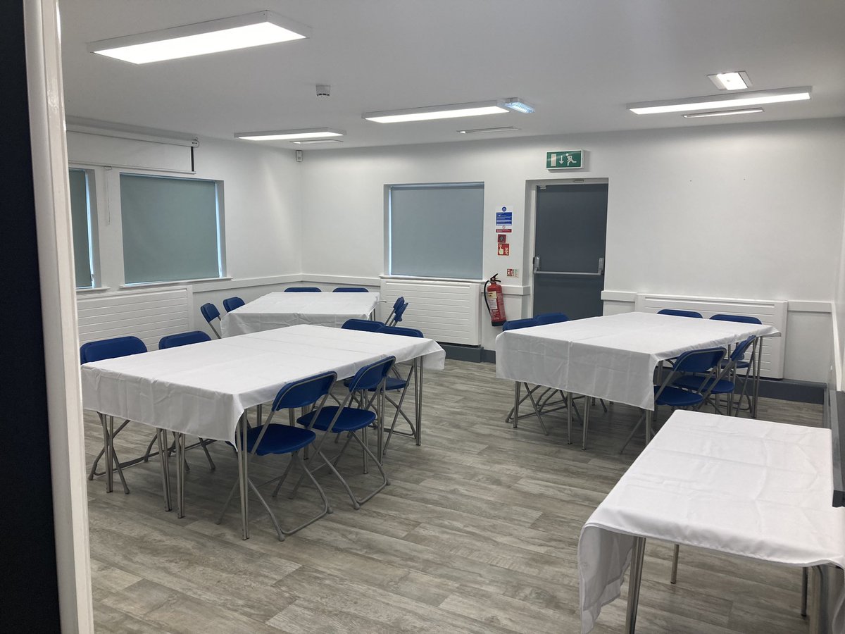 KbroComCentre's tweet photo. Our rooms are available for team meetings. This set up is for an away day for a local company this coming Monday https://t.co/XblRXnz62X