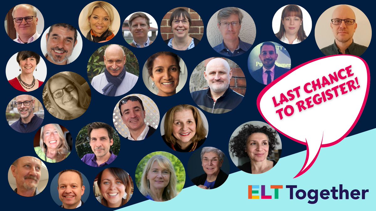 OUPELTGlobal's tweet photo. 📣 ELT Together sessions are filling up FAST, but there are still some spaces left! -> https://t.co/vuh16v94hQ

Don't miss out, join us for free professional development (led by #ELT experts) to get your certificate! 

#ESL #ELTTogether https://t.co/easQkH3oyk