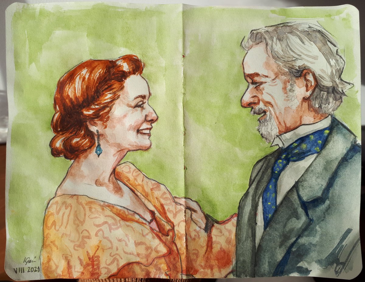 vintagefuturism's tweet photo. showing off my mary mcdonnell warm up sketches for the lovely @darthmcdonnell https://t.co/Rb7bOkqGOt