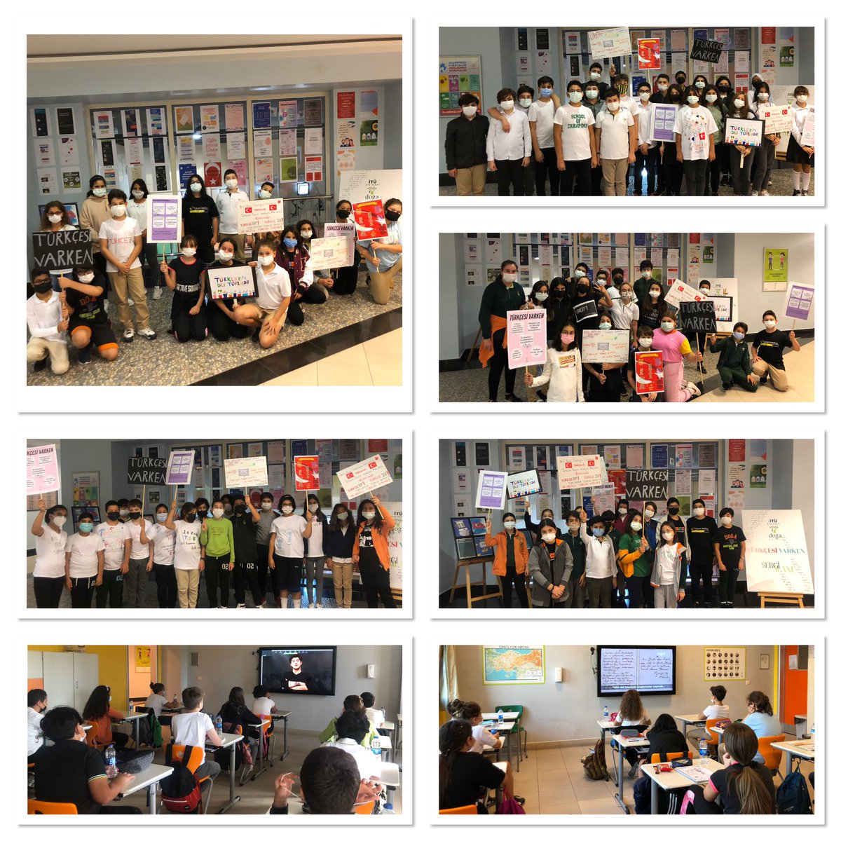 “Türk dili, dillerin en zenginlerindendir. Yeter ki bu dil; şuurla işlensin.”

İTÜ ETA Vakfı Başakşehir Doğa Ortaokulu “Türkçesi Varken” dil kampanyası çalışmalarımız💁🏼‍♀️ <a href="/cigdemmolla/">Dr. Çiğdem Mollaibrahimoğlu</a> <a href="/fserkanbalci/">Serkan BALCI</a> @zuhalozdemir22 <a href="/DogaOkullari/">Doğa Koleji</a> <a href="/DOGA_BASAKSEHIR/">DOĞA KOLEJİ BAŞAKŞEHİR KAMPÜSÜ</a>