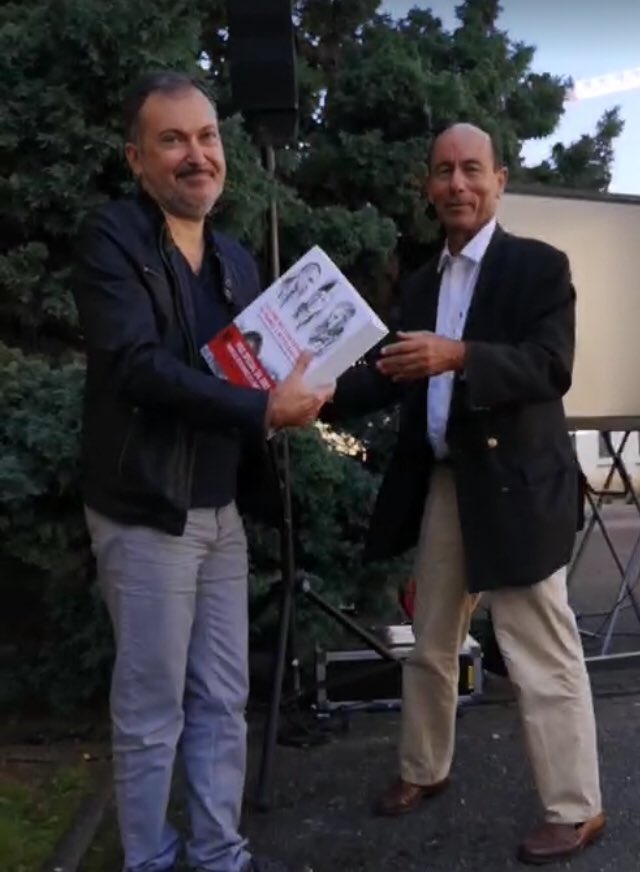 Merci <a href="/aurelifil/">Aurélie Filippetti</a>, préfaciere du Livre pour votre présence ce matin à Montluc et un très grand merci également à Philippe Heracles, président du <a href="/lecherchemidi/">Le cherche midi</a> sans qui les cérémonies et les rencontres avec les familles n’existeraient pas.