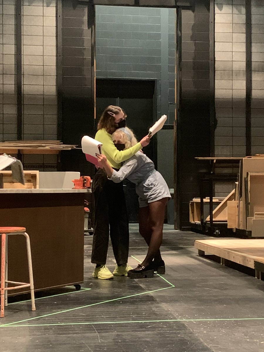 TransyTheater's tweet photo. The cast of “Exit, Pursued by a Bear” started blocking yesterday! We’re so excited to share a glimpse of our show with y’all!

You’ve got to come see this one.

#TransyTheater https://t.co/b8zGePtcAQ