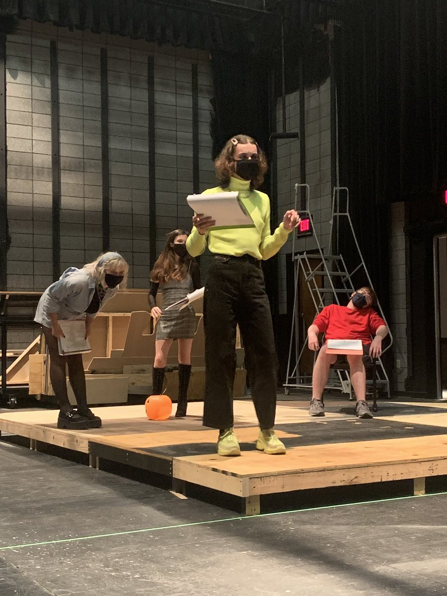 TransyTheater's tweet photo. The cast of “Exit, Pursued by a Bear” started blocking yesterday! We’re so excited to share a glimpse of our show with y’all!

You’ve got to come see this one.

#TransyTheater https://t.co/b8zGePtcAQ