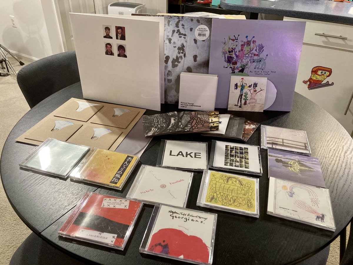 Nice to see all the chatter about the new Richard Youngs @nofansrecords on Black Truffle <a href="/orenambarchi/">Oren Ambarchi</a> - if you’ve curious about some of Richard’s other work, check vhfrecords.com or our bandcamp for many, many key jams (seen here in my basement) 1/