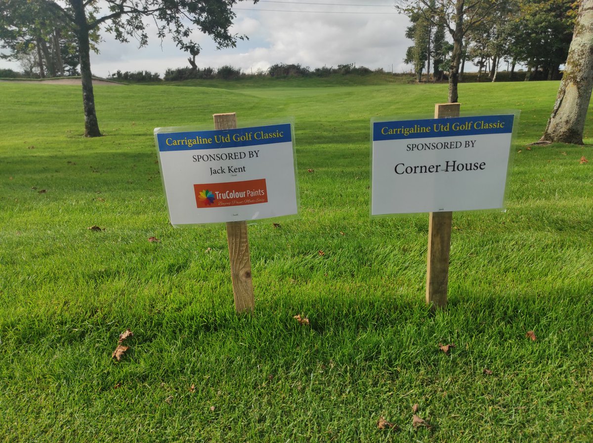 15th and 17th Tee Sponsors