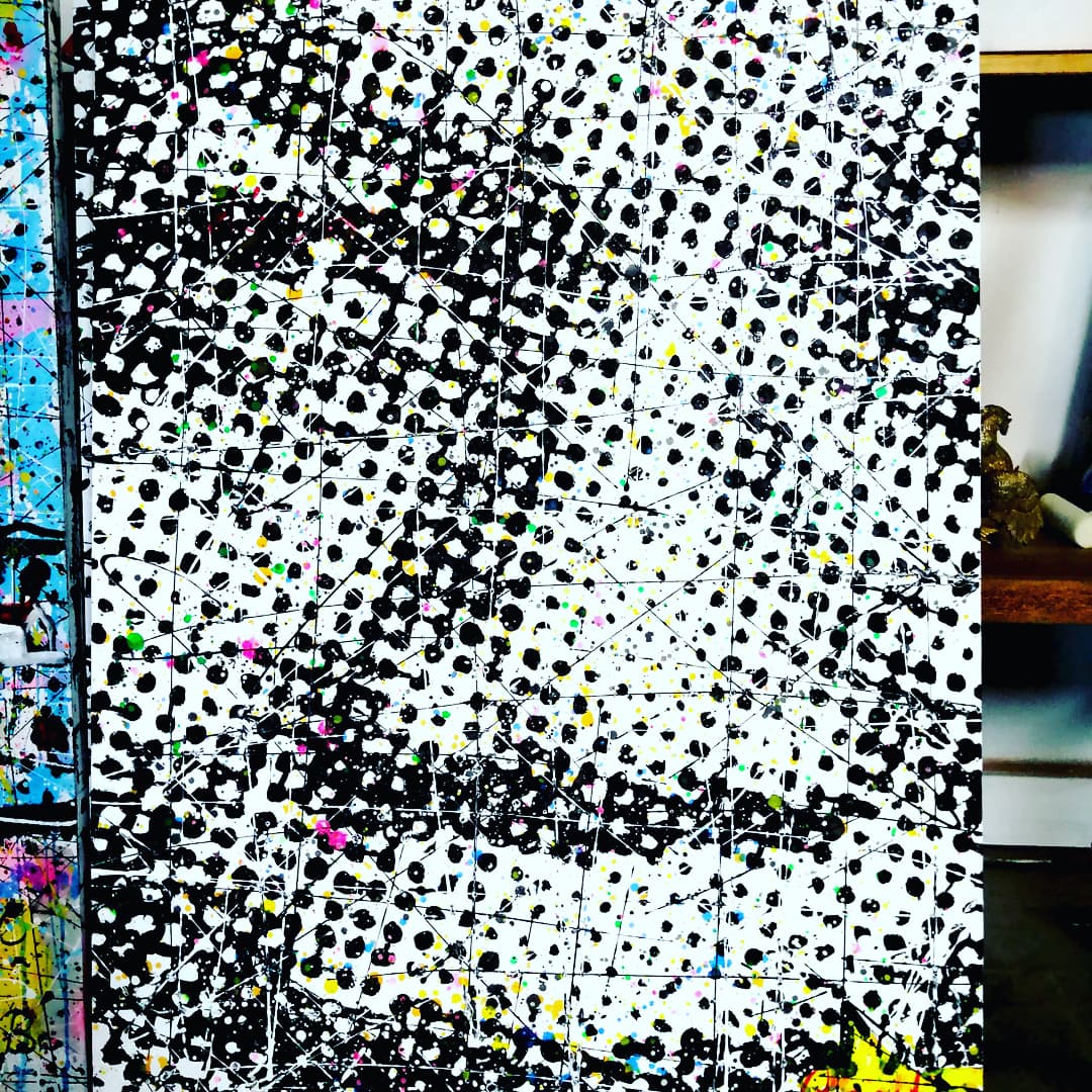 conradbo's tweet photo. Calculated Chaos in the Hybridpointillism Art Movement by Conrad Bo Hybridpointillism #conradbo #superblur #superblurart #janetsobelfication #picassofication #fication #superblurart #superstrokeart #calculatedchaos #calculatedchaosart #antisingularitytheory #singularityart https://t.co/morZU7bIbX
