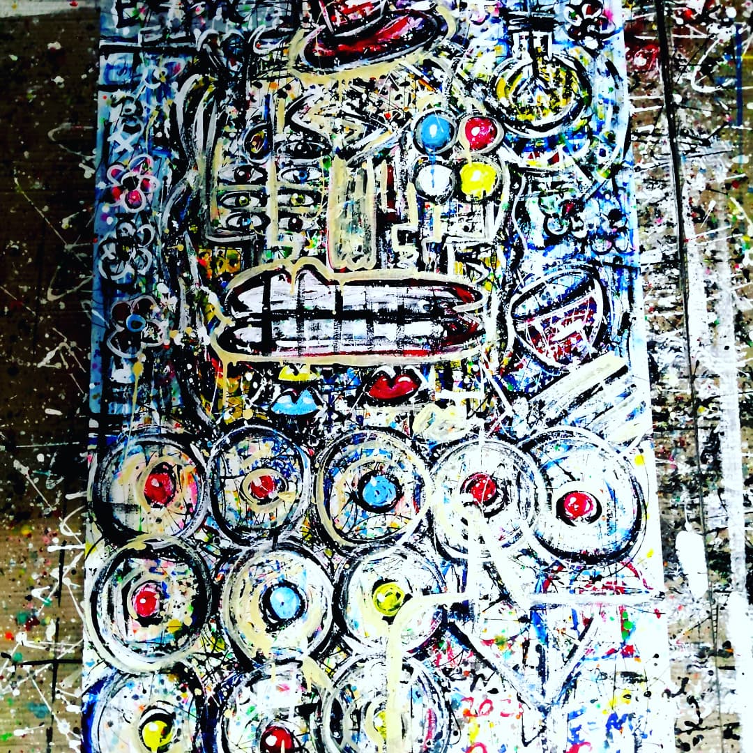 conradbo's tweet photo. Calculated Chaos in the Hybridpointillism Art Movement by Conrad Bo Hybridpointillism #conradbo #superblur #superblurart #janetsobelfication #picassofication #fication #superblurart #superstrokeart #calculatedchaos #calculatedchaosart #antisingularitytheory #singularityart https://t.co/morZU7bIbX