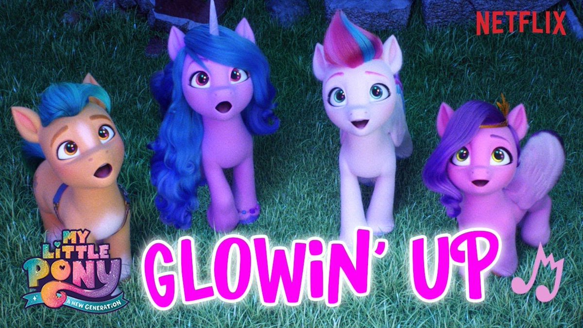 BabySavers's tweet photo. If there's one thing we're most excited for, it's the new MUSIC in #MyLittlePonyANewGen! 🎶Get a preview of what's in store, including this bop from Sofia Carson! 🎵 #PonyParty #ad
Watch #GlowinUp here → https://t.co/aHBsviPk0J https://t.co/x7L18lxdvs