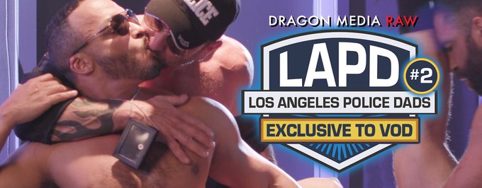 'LOS ANGELES POLICE DADS (#2)' (aka LAPD) Prowl & Patrol The Streets In Search of Debauchery in @DragonMediaxxx's