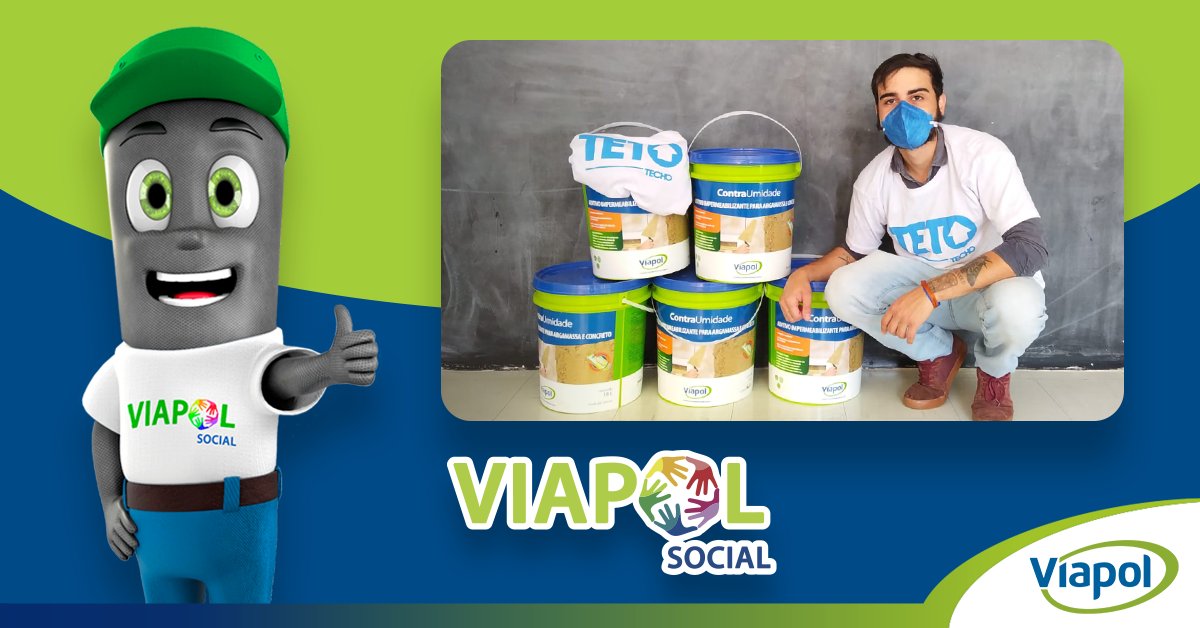viapol_social's tweet photo. A Viapol Social não para! Dessa vez apoiamos uma obra do projeto @TETObra. Já está sabendo? Segue o fio! 🧶
#viapol #viapolsocial #parceria #viapolresolve #TETO #voluntariado #responsabilidadesocial #doação #açõeshumanitárias #social #acaovoluntaria https://t.co/BQHKSmYGVf