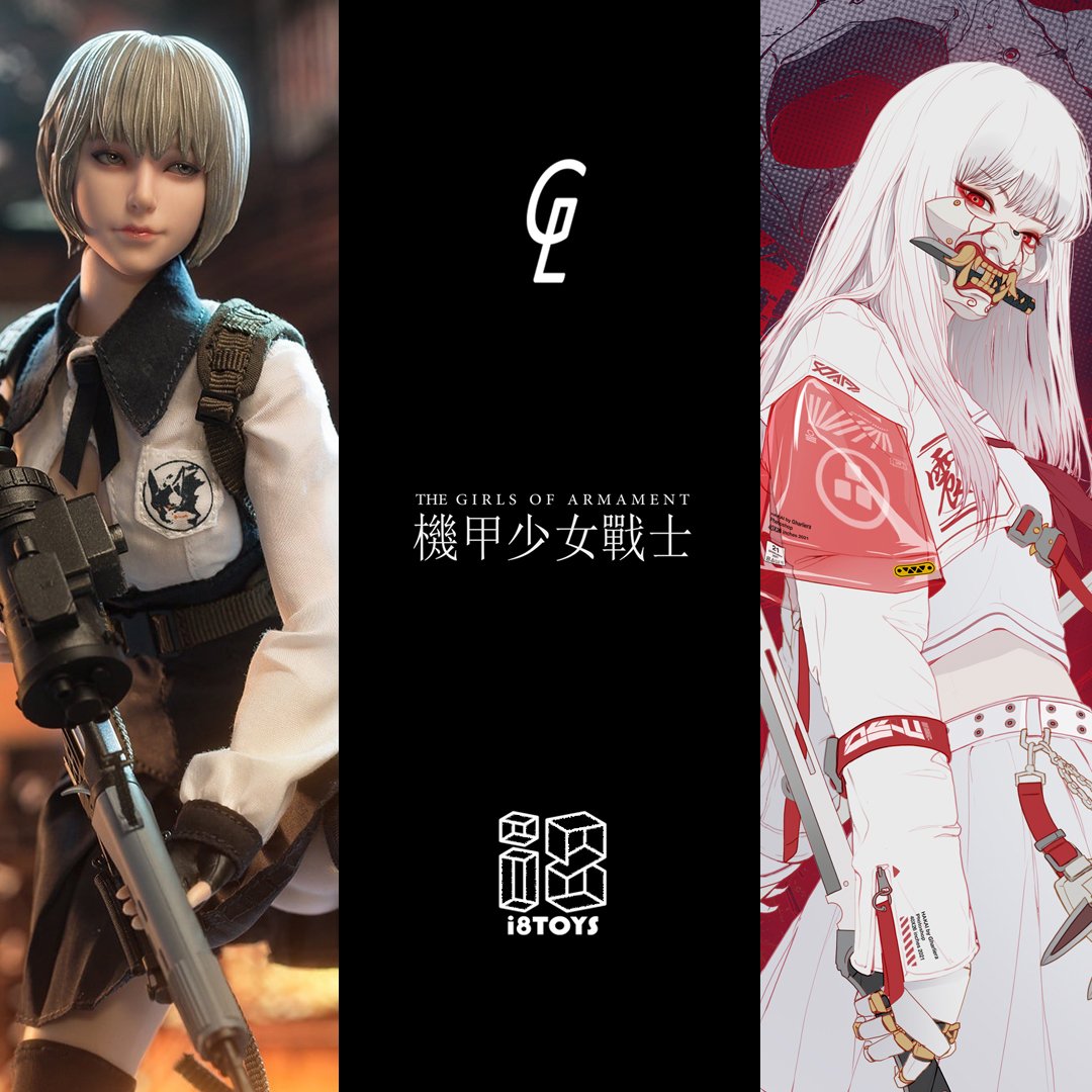 GHARLIERA sur X : GHARLIERA X i8toys Gharliera's TGOA project and I8Toys'  12 inch figure will collaborate! i8toys is most hottest team to make  figures that combine beauty girls and military. It's