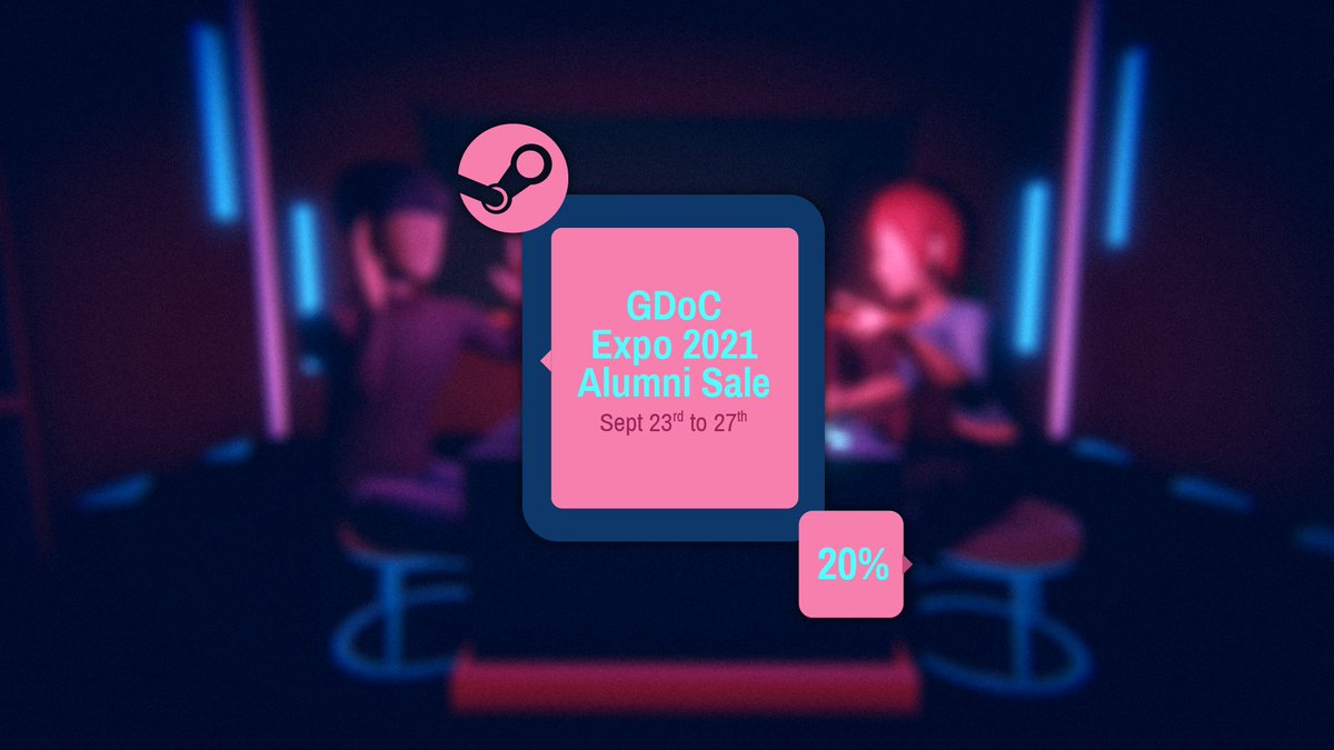 Excited to share <a href="/_WeShouldTalk/">We should talk. - OUT NOW ON PC/MAC AND CONSOLES!</a> has been curated in the <a href="/GDoCExpo/">Game Devs of Color Expo</a> Gradient Convergence event as an Alumni game!🎮

Go check out all the amazing games at the expo and 
you can also get #WeShouldTalk for 20% off on Steam!

#indiegamedev #GDoCExpo