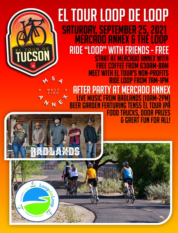 GA_SOAZ's tweet photo. 🚴Join Gabriel's Angels at this year's Loop de Loop event at the Mercado Annex!🐾We'll be there with some of our amazing #PetTherapy teams recruiting awesome riders in our community - like👉 Y-O-U - to ride for Gabriel's Angels at this year's @tourdetucson event. #PetsHelpingKids https://t.co/P4519qLCin
