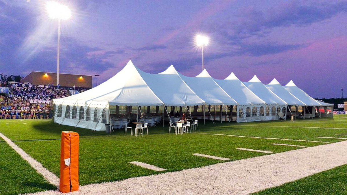 ChapinEagle's tweet photo. The Eagle Club has "tackled" the location! Party under the stars at Cecil Woolbright! Tickets go on sale Monday at lunchtime. Cash only! $15 per ticket. https://t.co/HlcRjyePVB