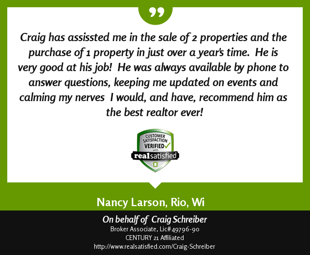 CraigSchreiber's tweet photo. From the bottom of my heart, thank you for this recommendation. https://t.co/4UOMyoKZQL via @realsatisfied https://t.co/OvpfMYxa5O